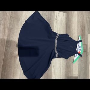 Royal blue junior dress